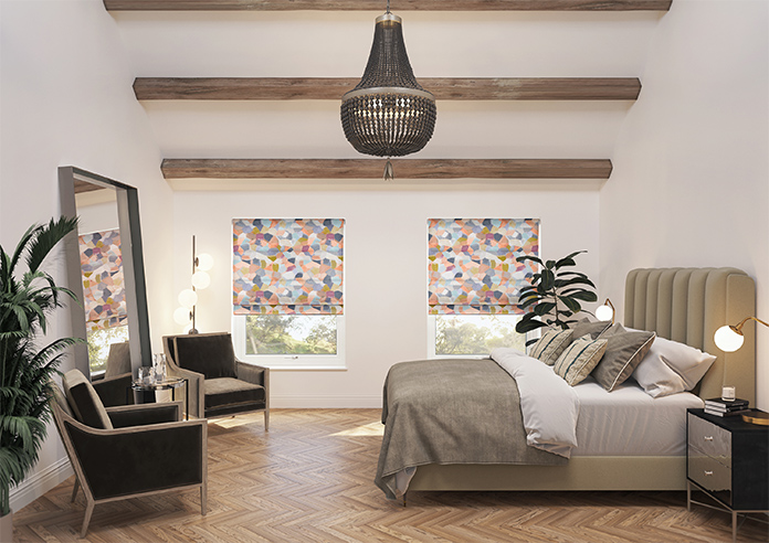 Whinfell, Coral - Roman Blind - Image 8